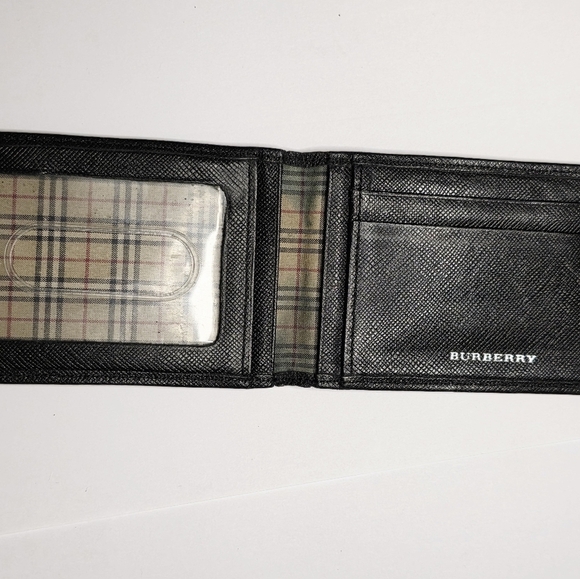 Black Leather WalletBurberry Black Leather Card Holder - Picture 6 of 9